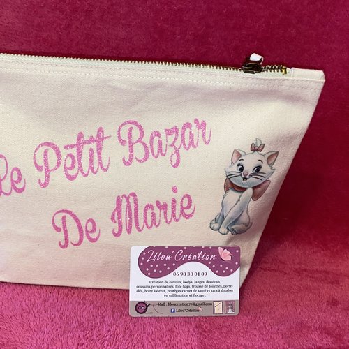 Trousse De Toilette Personnalise Marie Un Grand Marche