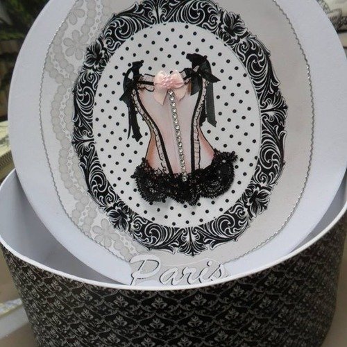Collection boite corset lilou shabby chic 