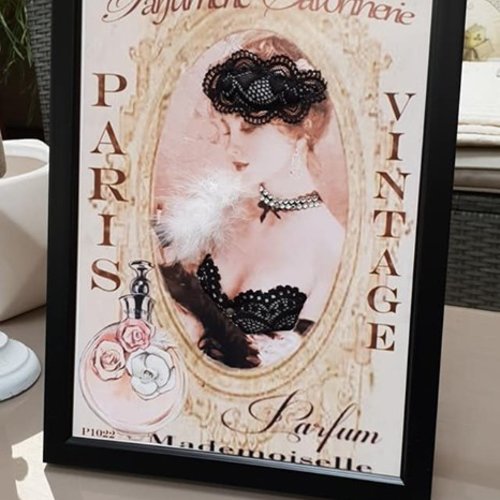 Collection cadre parfumerie femme paris vintage