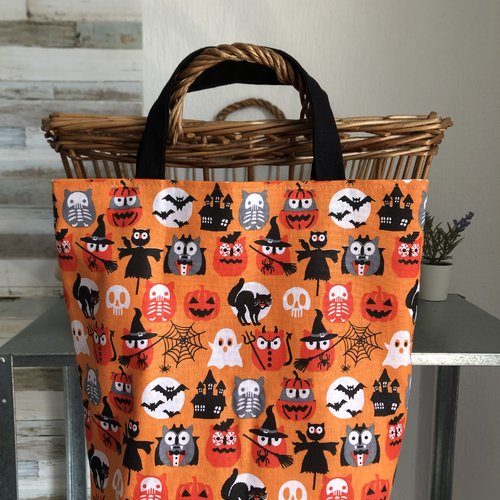 Sac à bonbons halloween
