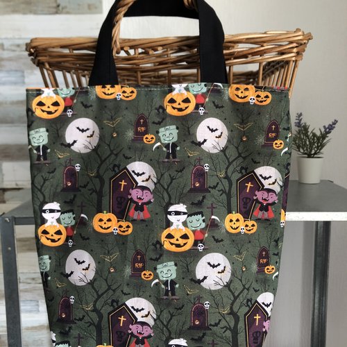 Sac à bonbons halloween