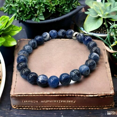 Bracelet homme logique, pierres naturelles, fait main