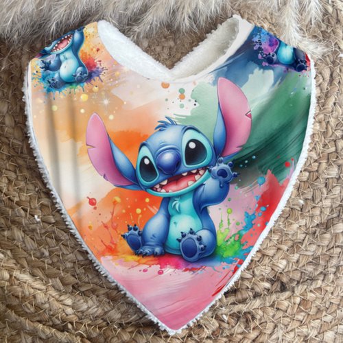 Bavoir bandana stitch