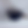 Bandeau de cheveux noir et blanc motifs léopard