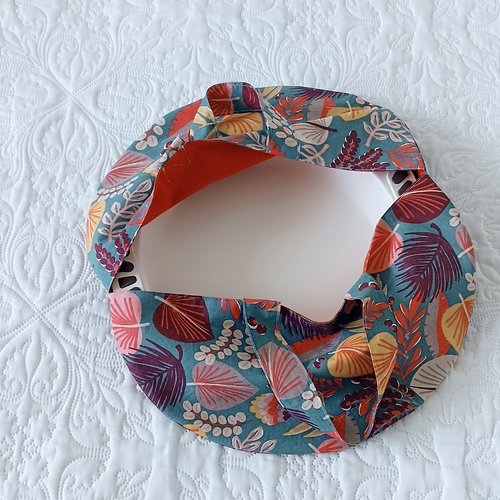 Sac Isotherme Pour Tarte - Rond - Multicouleur - 100% Polyester - Neuf