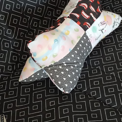 Coussin os ergonomique pour la nuque, coussin de lecture, support cervical