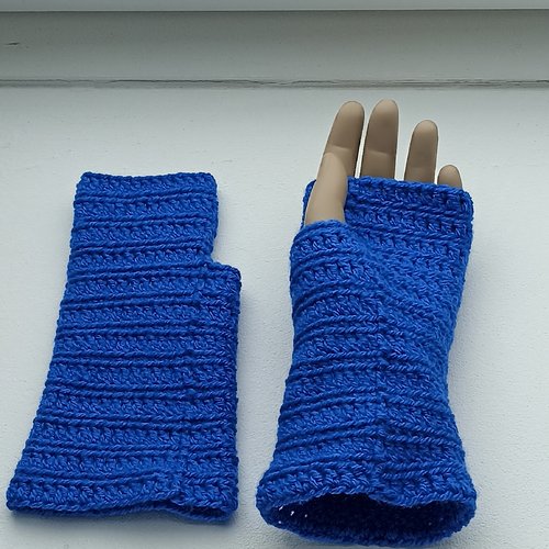 Mitaines crochetées fait main