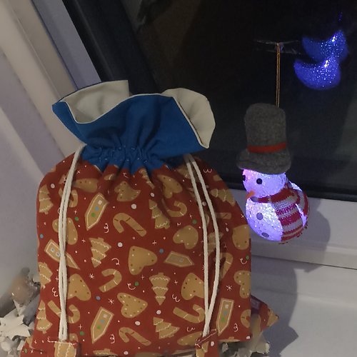 Sac cadeau de noël