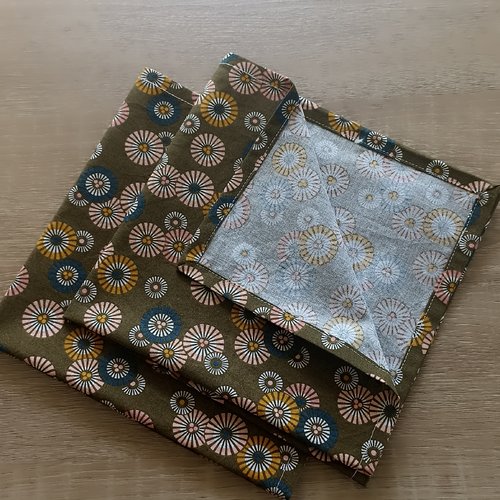 Les jolies serviettes de table en tissu