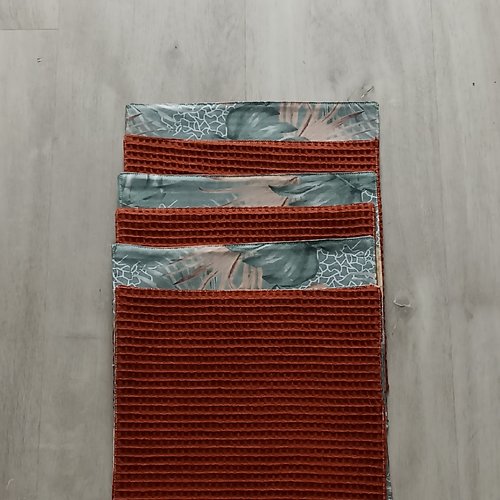 Essuie-tout réutilisable / 6 feuilles