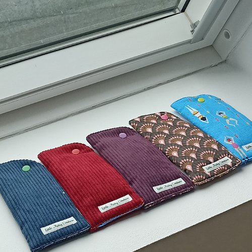Étui à lunettes, housse lunettes , pochette de protection solaire et vue