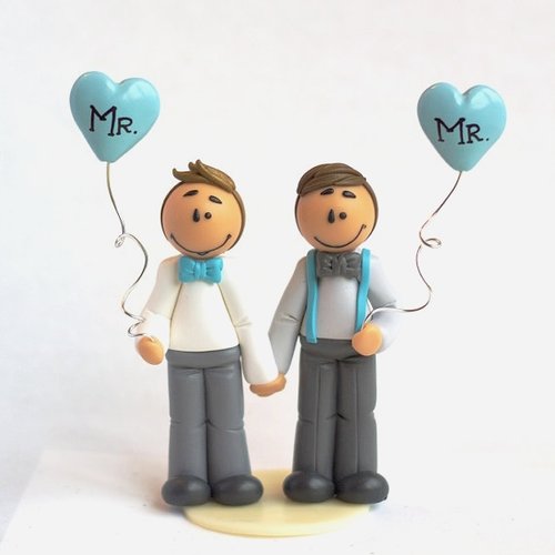 Jeremy [figurine de mariage . cake topper]