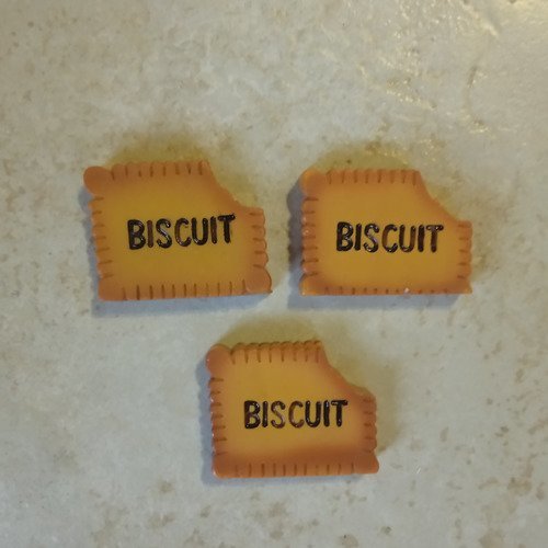 Marque-place,porte-noms biscuits en résine.