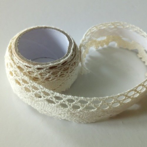 Masking-tape de dentelle 100 cm 100% coton