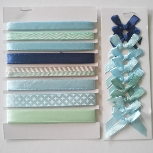 Rubans et noeuds de satin