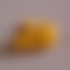 10 perles 8 mm en verre à facettes en forme de rondelle, 8 x 6 mm, de couleur jaune d'or opaque, qualité aaa