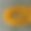 10 perles calcédoine jaune forme rondelle abacus à facettes, 8 x 5 mm