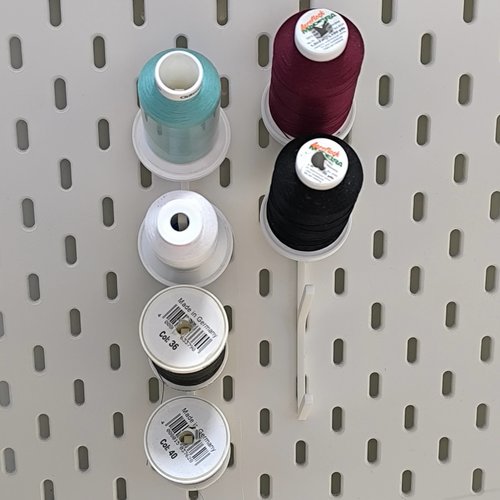Lot de 2 supports à mini cônes de fil pour panneau skådis (ikea)