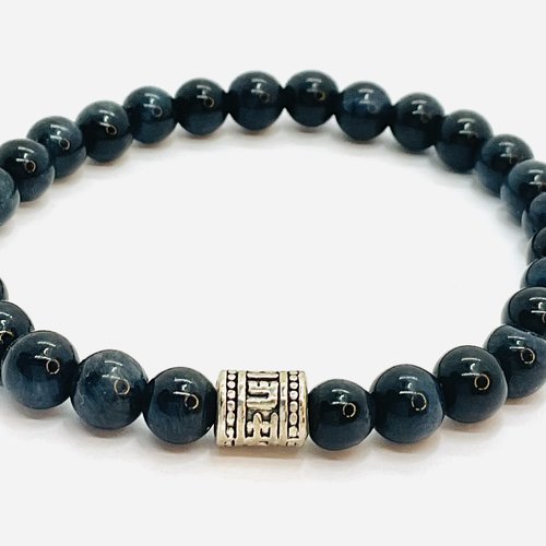 Bracelet en œil de faucon  6 mm