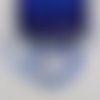 Cordeliére 3 mm bleu