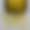 Cordeliére 3 mm jaune