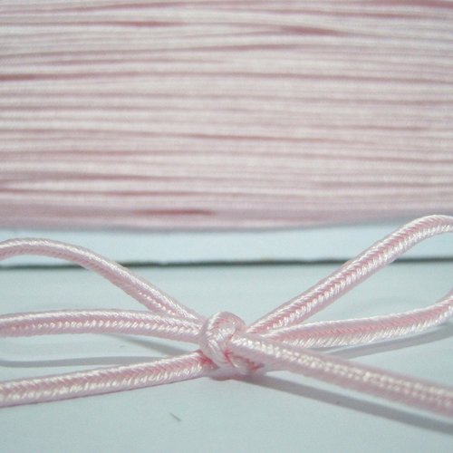 Soutache 2.5 mm soft pink