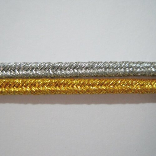 Soutache 2.5 mm gold-silver