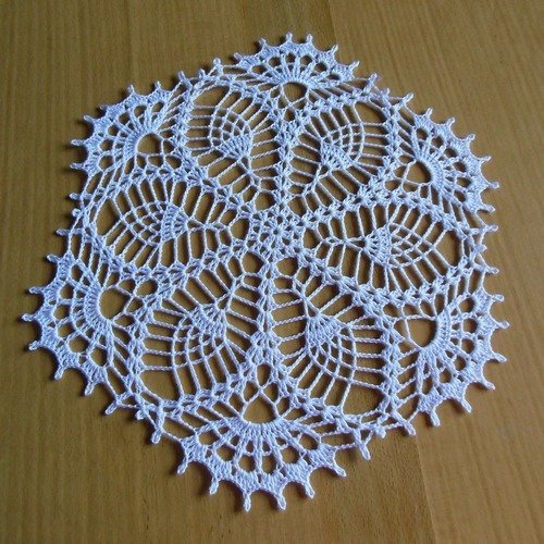 Napperon crochet "albane"