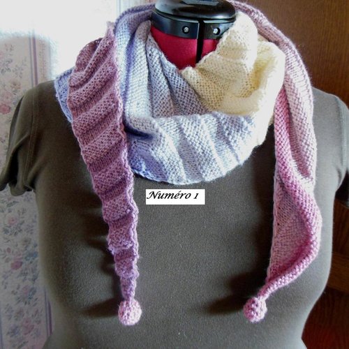 Trendy chéche écharpe en laine