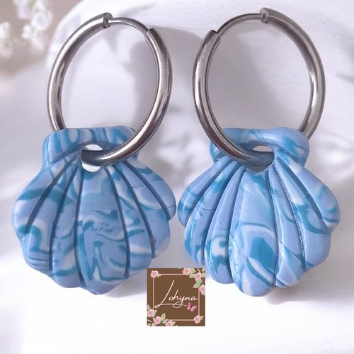 Boucles d'oreilles créoles interchangeables "aria"