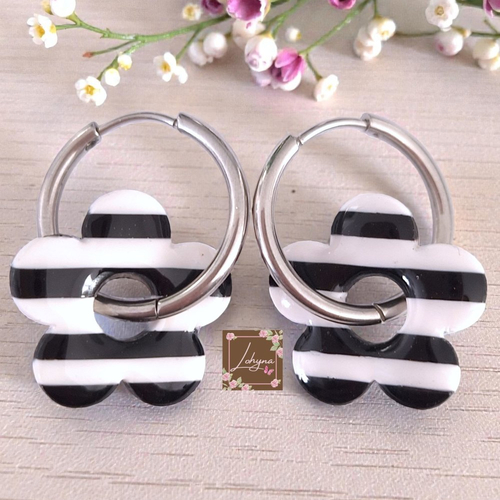 Boucles d'oreilles interchangeables "intemporelles"