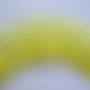 Dentelle plissée 3 rangs / jaune ** 6 cm ** galon voile organza froncé feston - vendu par 50 cm - df09