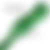 Ruban sequin - vert pré - galon carré paillette scintillant ** 25 mm / 5 rangs ** vendu par 50 cm - sacs couture patinage