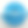 Ruban élastique souple dentelle résille - 311 / bleu ciel ** 16 mm ** vendu par 50 cm