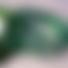 Ruban organza paillette scintillante - 030 /  vert doré ** 6 mm ** lurex glitter - vendu au mètre - fêtes noël carterie