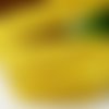 Ruban biais élastique brillant scintillant - 645 / jaune soleil doré ** 16 mm ** galon lurex foe - vendu par 50 cm