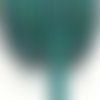 Ruban velours, rayure chevron scintillant - rj16 / vert jade arc en ciel ** 25 mm ** glitter brillant, vendu par 50 cm