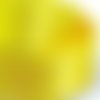 Ruban satin uni - 015 / jaune soleil ** 5 cm / 50 mm ** galon simple face, vendu au mètre, mariage, fêtes, loisirs créatifs, noeuds