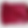 Ruban velours - n°42 / rouge cuivre violet - galon scintillant paillette glitter ** 10 mm ** vendu au mètre