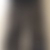 Dentelle élastique festonnée noire - guirlande de fleurs ** 70 mm / 7 cm ** vendu par 50 cm, couture, bandeau, lingerie - d62