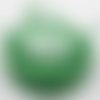Ruban voile organza ** 25 mm ** 199 / vert véronèse - galon organdi - vendu au mètre