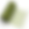 Tulle dentelle , ruban voile organza / vert oilve ** 15 cm ** vendu au mètre - mariage, décoration - td01