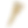 Embouts griffe / doré - lot de 10 pcs ** taille au choix : 6, 10, 13, 16, 20, 25, 30, 35 mm ** fermoirs attaches pinces à écraser