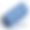 Cordon corde ficelle, chanvre jute / bleu porcelaine ** 2 mm ** création rustique et naturelle - vendu par 5 mètres