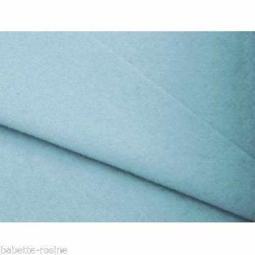 ** 20 x 30 cm ** bleu ciel - feuille coupon tissu feutrine - épaisseur 1,5 mm