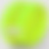 Bande scratch auto accrochant, jaune vert fluo ** 20 mm ** ruban agrippant, à coudre - vendu par 50 cm
