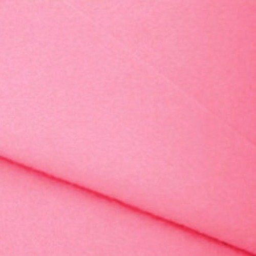 ** 25 x 30 cm ** rose - feuille coupon tissu feutrine - épaisseur 1,5 mm