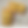 B25 / jaune ** 10 x 16 mm ** bouton tige / lapin pâques - vendu à l'unité - tricot couture 