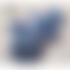Bouton tige - cheval bascule / bleu ** 18 x 18 mm ** vendu à l'unité - tricot couture - b27