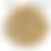Lot de 10, fermoirs mousquetons, or doré, 16 x 9 mm, fermoir homard, attache bijoux - sans plomb, sans nickel